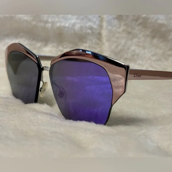 DIOR MIRRORED SUNGLASSES, 124TE - Picture 3 of 16